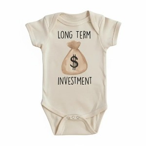 Finance Cash Newborn Baby Onesie® Bodysuit GS1 - 1 of 4