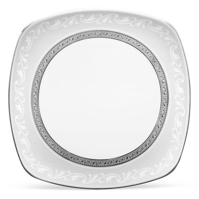 Noritake Crestwood Platinum Medium Square Plate