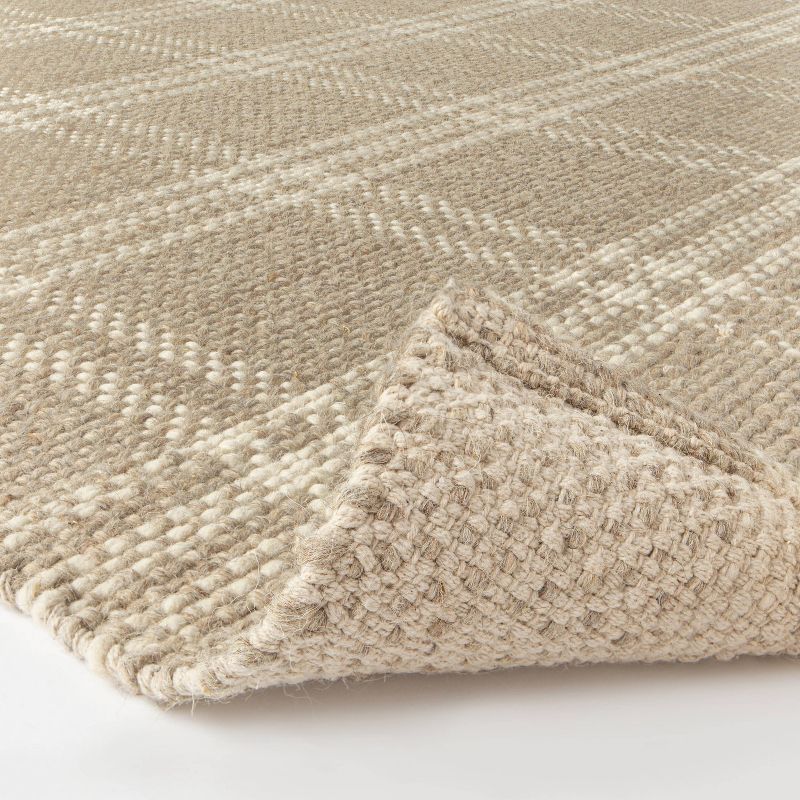 Cottonwood Hand Woven Plaid Wool/Cotton Area Rug - Threshold™ designed with Studio McGee, 4 of 13