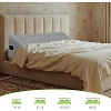 MaseiKar Bed Wedge Pillow for Headboard Gap/Bed Mattress Gap Filler Wedge, Bed Gap Filler Close Gap (0-6"), Stop Pillow Falling Down - 2 of 4