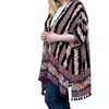 Women's Back Crochet Patch Duster Jacket - KORI - image 3 of 4