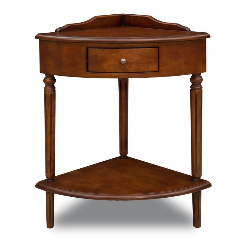 Favorite Finds Corner Stand Brown - Leick Home, 1 of 9