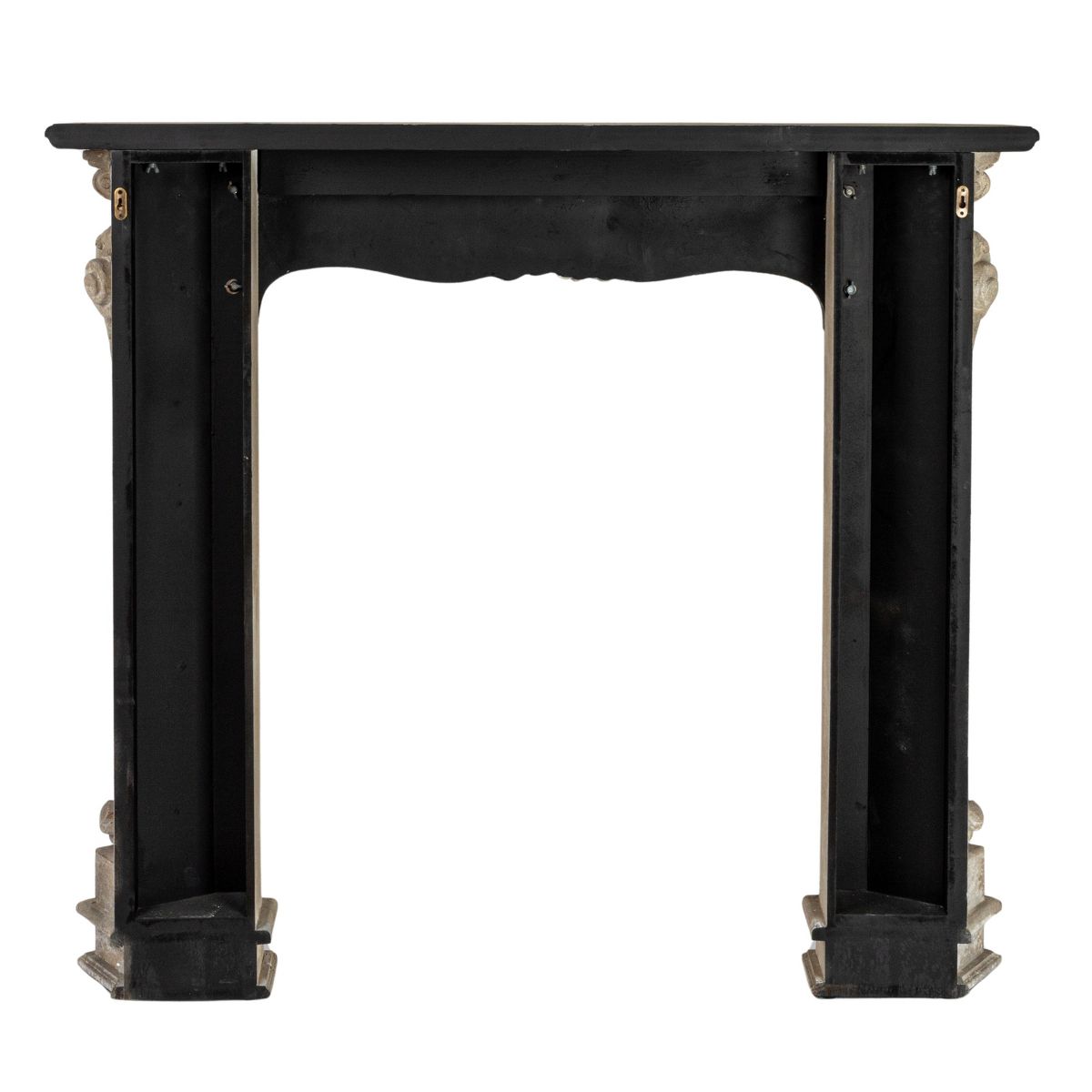 Storied Home Decorative Wood Fireplace Mantel - thumbnail 8