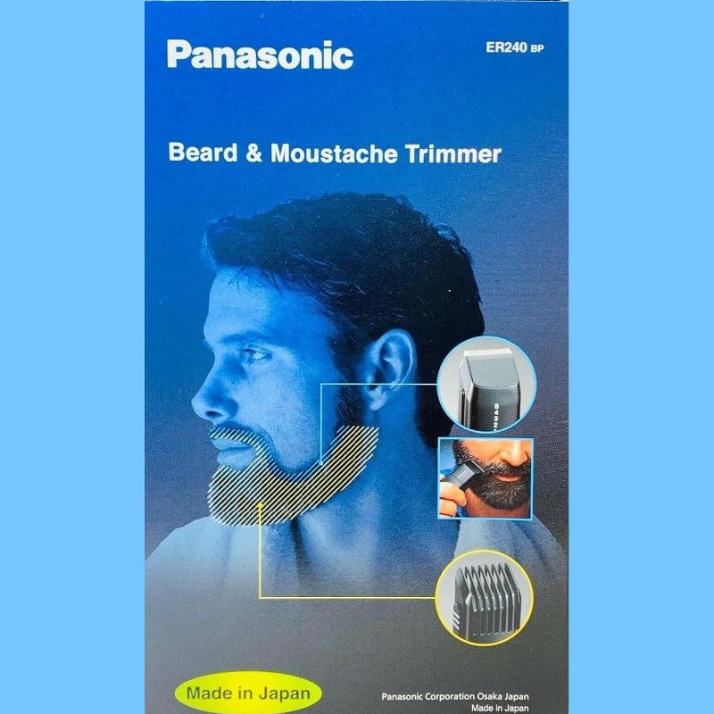 Panasonic Beard & Mustache Hair Trimmer - ER240B, 3 of 5