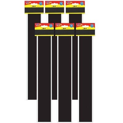 6pk 35.75ft Classroom Borders Black - TREND