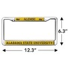 Alabama State University Alumni Full Size Standard License Plate Metal Frame - 4 of 4