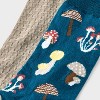 Men's Mushroom Print Novelty Crew Socks 2pk - Goodfellow & Co™ Teal Green 7-12 - 3 of 3
