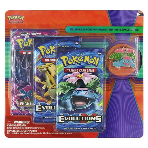 2016 Pokemon Trading Card Game 3 Pack Pin Featuring Mega Venusaur