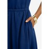 Jessica London Women's Plus Size Drawstring Maxi Dress - 4 of 4
