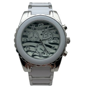 Olivia Pratt Zebra Print Lovers Boyfriend Women Watch - 1 of 3