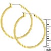 Slickblue Women's Classic Fashion Hoop Earrings, 30mm & 40mm Sizes, Rose Gold, Gold, Silver, Lever Back Jewelry - 3 of 3