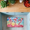 Stupell Industries Holiday Flamingo Girlfriends Printed Anti-Fatigue Floor Mat, design by Paul Brent, 30"x18" - 3 of 4