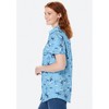 Woman Within Plus Size Perfect Short Sleeve Shirt - 4 of 4