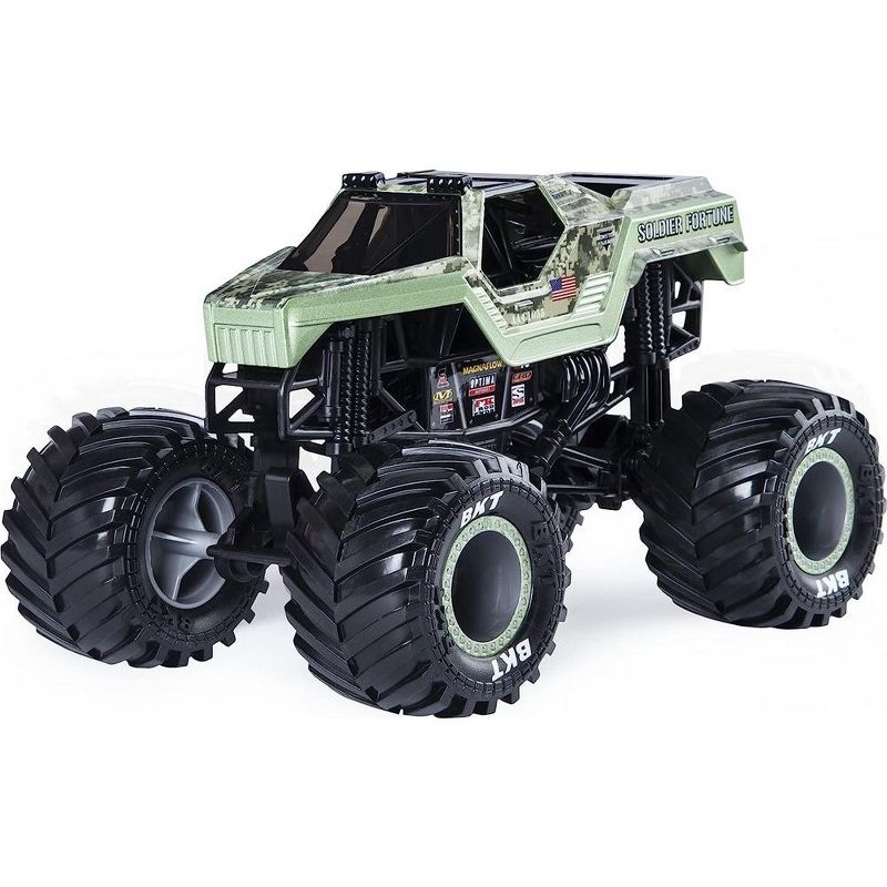 Monster Jam, Official Soldier Fortune Monster Truck, Die-Cast Vehicle, 3 of 4