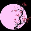 Junior's Design By Humans Cherry Blossom Tree By AnimeStyles T-Shirt - 2 of 3