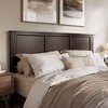 AFI Furnishings Madison King Headboard with Turbo Charger in Espresso - 2 of 4