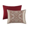 24Pcs Bedding Set, Solid Bedding Set, Microfiber Bed Comforter - 2 of 4