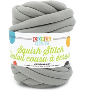 Lion Brand Cover Story Squish Stitch Yarn - 1 of 2