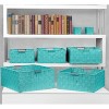 Sorbus 7-Piece Double Woven Basket Bin Set - 4 of 4