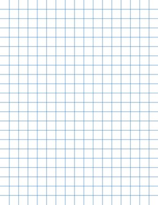 School Smart Graph Paper, 15 Lb, 1/8 Inch Grids, 8-1/2 X 11 Inches