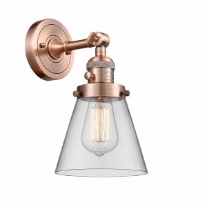 Cone - 1 Light Wall Sconce In Industrial Style-10 Inches Tall and 6.25 Inches Wide - 1 of 1