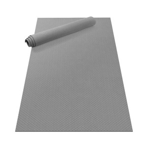 Toyzone World Light Gray Extra Wide Yoga Mat - 1 of 3