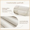 NicBex L Shaped Convertible Sectional Sofa,5 Seat Cloud Chenille Couch Set with Ottoman and 5 Pillows for Living Room,Apartment,Beige - 4 of 4