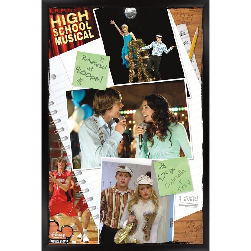 Trends International High School Musical - Group Framed Wall Poster Prints, 1 of 7