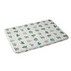 Evanjelina and Co Botanical Collection Memory Foam Bath Rug Green - Deny Designs: Abstract Pattern, Microfiber, Machine Washable - 2 of 4