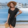 Women's Chic Short Sleeve Beach Twist Dress - Cupshe - 4 of 4