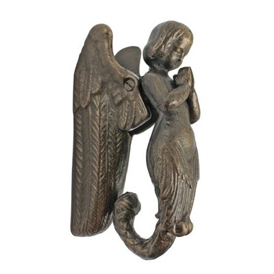 Design Toscano Balinese Winged Mermaid Door Knocker