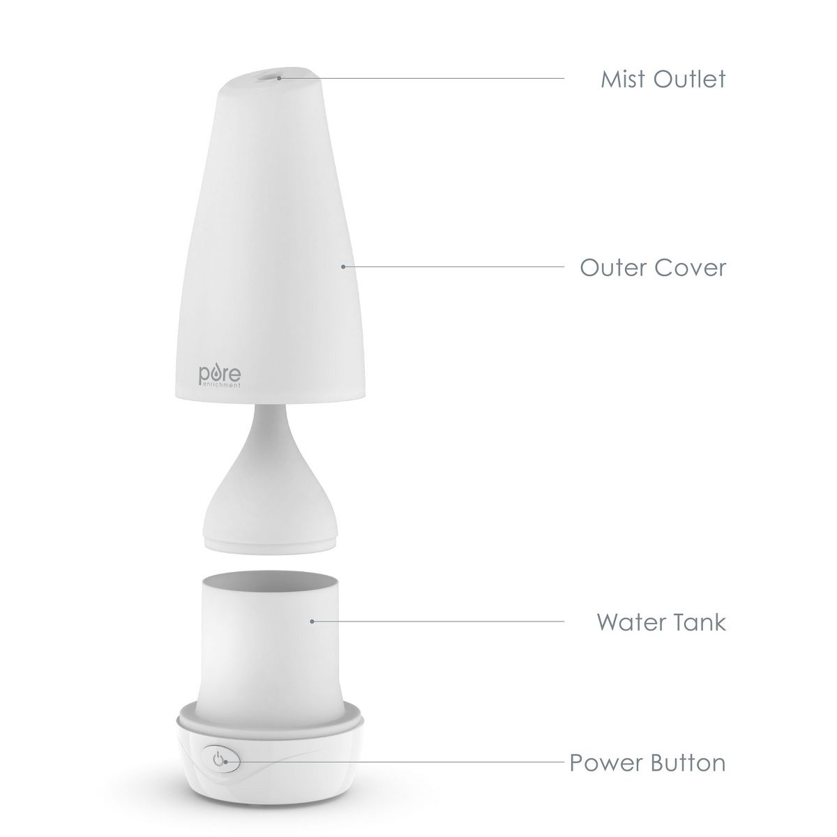 Aromatherapy Oil Diffuser 8.2" - PureSpa - thumbnail 6
