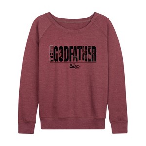 Women's - The Godfather - 50th Anniversary Edition Lightweight French Terry Wide Neck Long Sleeve Shirt - 1 of 4
