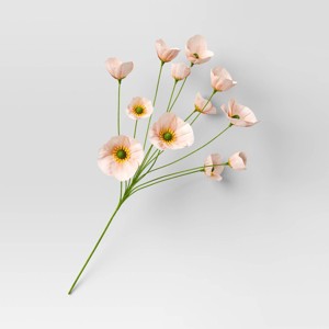 Poppy Mini Stem Orange - Room Essentials™ - 1 of 3