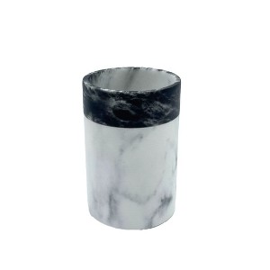 Cameo Tumbler for Mouth Rinsing , Holds Your Toothbrushes and Toothpaste - Great Makeup Brush Holder, Non-Slip Protective Silicone Feet - 1 of 4