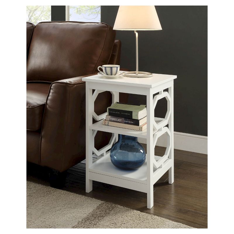 Breighton Home Odessa End Table with Open Shelves, 4 of 8