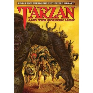 Tarzan and the Golden Lion - by  Edgar Rice Burroughs (Hardcover) - 1 of 1
