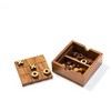 Matr Boomie Checkers and Tic Tac Toe Game Set - Handcrafted Wood - 2 of 4