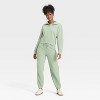 Women's Button-Front Pullover Sweatshirt - Universal Thread™ - 3 of 3