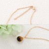 Natural Stone Beads Healing Crystal Lucky Blessing Protection Raw Gemstone Pendant Necklace for Women Men - 3 of 4