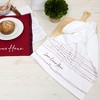 Pavilion Gift Company - Love Lives Here - 100% Cotton Tea Towel - Kitchen Textiles - 3 of 4