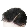 Jessie's Wig Men's Hand-Tied PU Base Human Hair Toupee 15x20 Full Coverage Straight Natural Black 1 Pc/Pack - 2 of 4