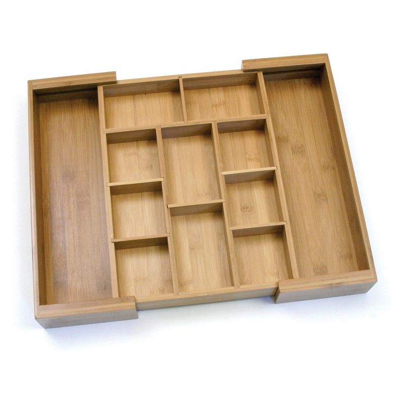 Bamboo Expandable Organizer with Removable Dividers - Lipper International, 5 of 8