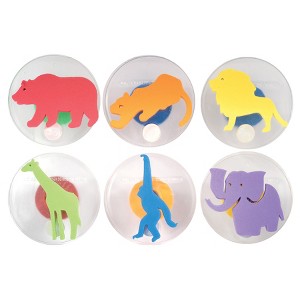 READY 2 LEARN™ Giant Stampers - Wild Animals - Set of 6 - 1 of 2