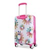 Sarah Jessica Parker Hardside Expandable Carry On Spinner Suitcase - White Shoe Wheel - 2 of 4