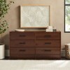 Walker Edison Easy Assembly Solid Wood 6-Drawer Dresser with Handles - 4 of 4