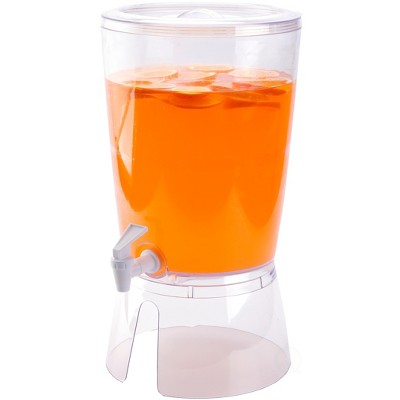 Basicwise Juice and Water Beverage Dispenser 2.35 gallon, Round