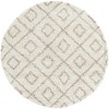 Unique Loom Trellis Shag Ruth Trellis Indoor Woven Area Rug - 2 of 4