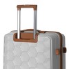 INFURNIC Bag And Luggage Sets Lightweight Hard Shell Suitcase Set 3 Piece Luggage with Rolling Wheels, Family-Friendly, Grey, 20.08"*11.81"*30.12" - 4 of 4