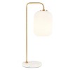 Santina Table Lamp - TBL7025 - Gold/White Marble - Safavieh - 2 of 4
